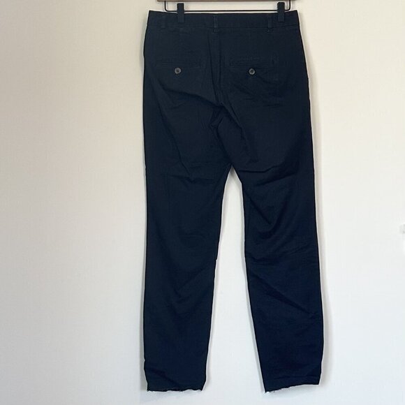 H&M Essentials Chino Navy Blue Pants - Size: 4 - Picture 8 of 10